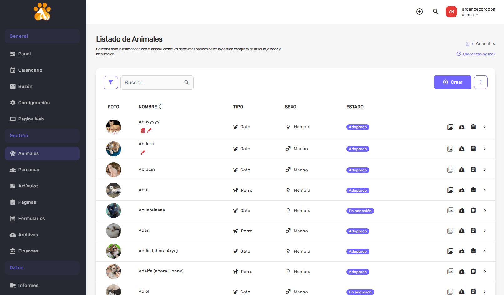 SukyCMS Dashboard
